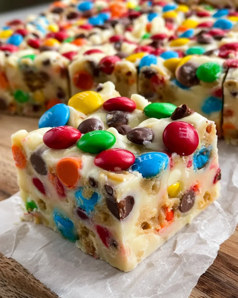 M&M Cookie Dough Fudge