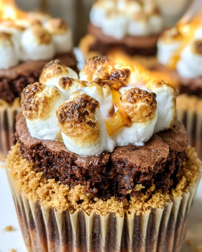 S’mores Brownie Cupcakes: A Delightful Treat Recipe!