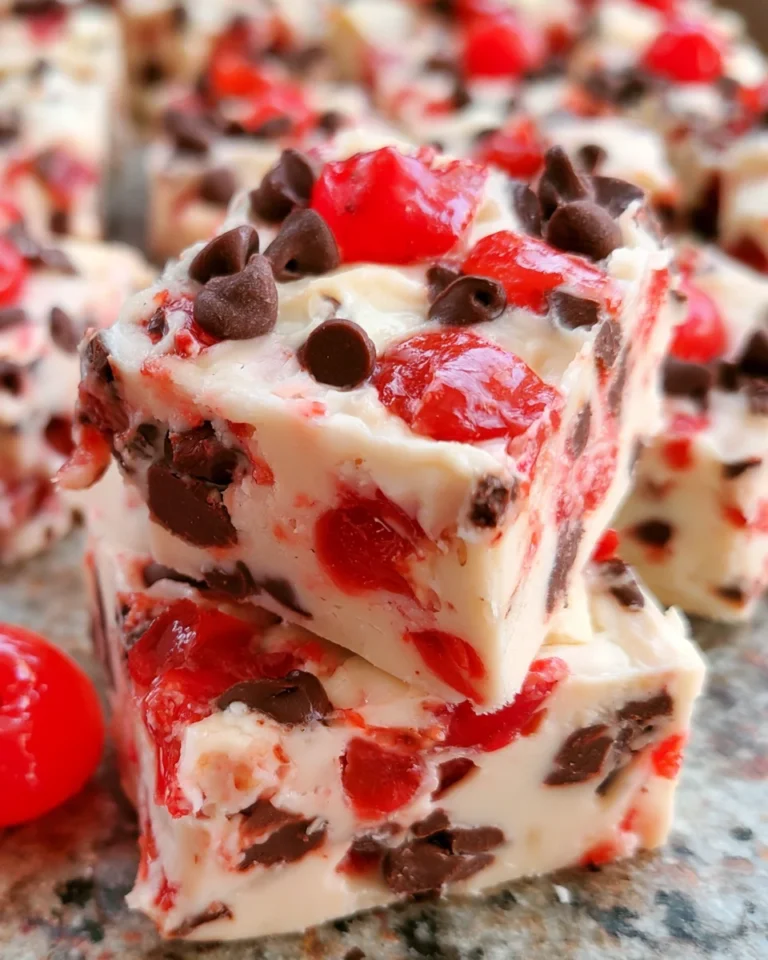 Cherry Garcia Fudge
